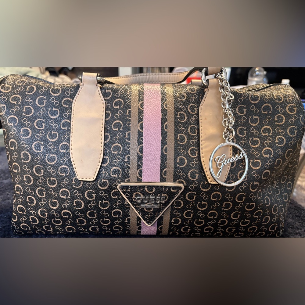 Guess Retro Satchel Bag